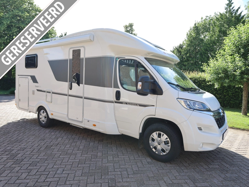 Adria Coral Axess 600 SL levelsysteem | fietsenrek 