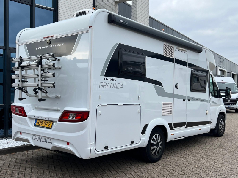 Hobby Optima Ontour 65 HFL fransbed, airco, hefbed  foto: 23