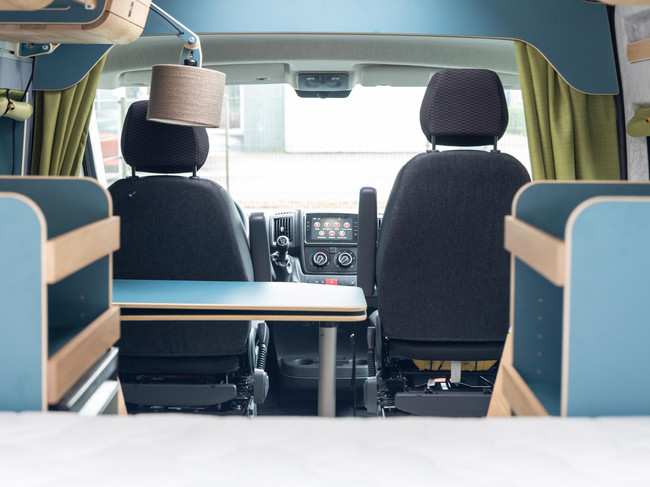 Peugeot Boxer 2.2 BlueHDi 140 L3H2 3.3t VAN-Jorn modulaire buscamper, ready to ride (DEMO) foto: 11
