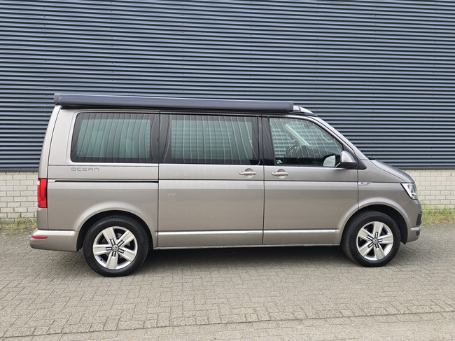 Volkswagen CALIFORNIA OCEAN CAMPERBUS 150 PK AUTOMAAT ELEKTRISCH HEFDAK AFNEEMBARE TREKHAAK STANDVERWARMING STOELVERWARMING foto: 8