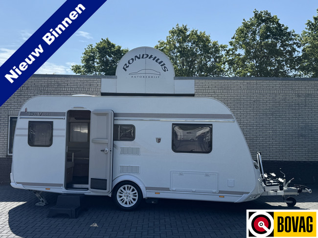 Tabbert Da Vinci 460E ENKELE BEDDEN **Mover/Zakluifel/Fietsendrager/Duo-Control/Vloerverwarming/Compleet/Zeer nette caravan**