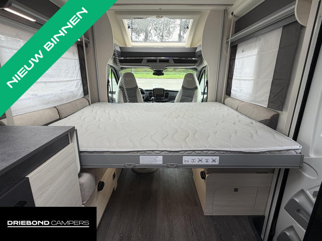 Chausson 640 Titanium Premium 170PK Automaat Hefbed Zonnepaneel Zeer Ruim foto: 2