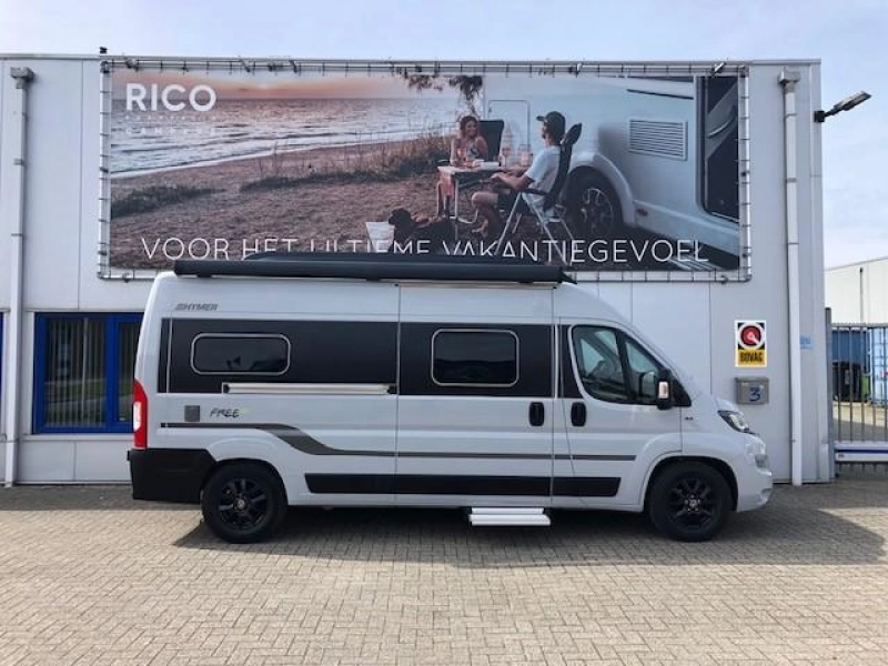 Hymer Free 600 Automaat - medio sept/okt  foto: 2