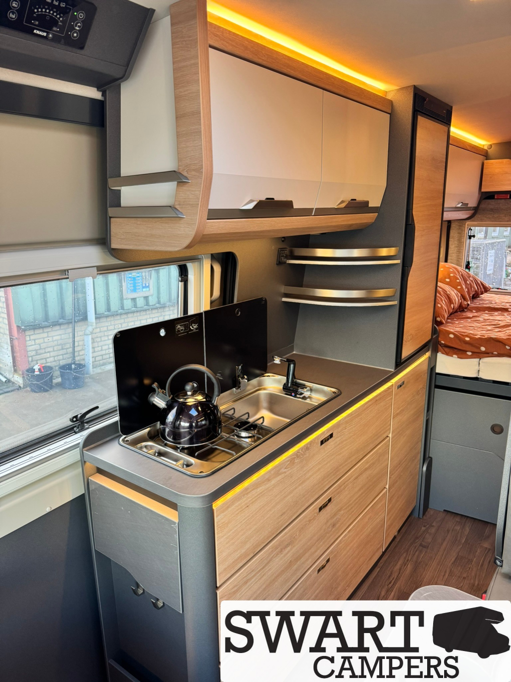 Knaus Boxlife 600 MQ Platinum Selection, Dwarsbed Automaat foto: 13