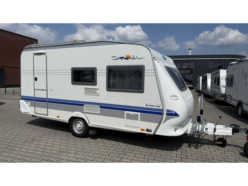 Hobby De luxe Easy 440 SF dwars bed zit toilet