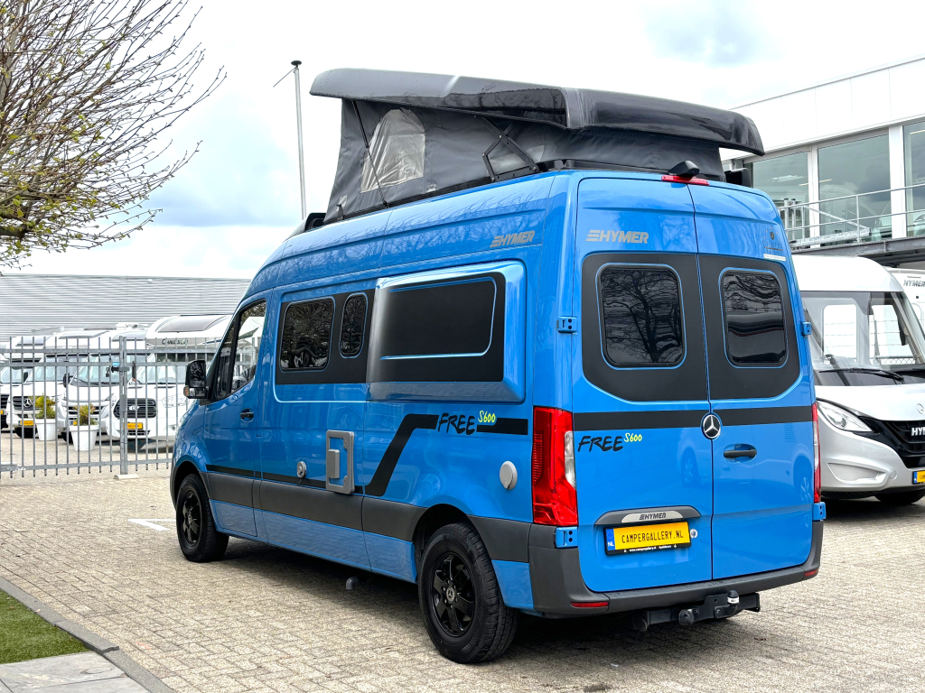 Hymer Free 600 S MERCEDES AUTOMATIK QUERBETT + AUFSTELLDACH 5.99M Foto: 19