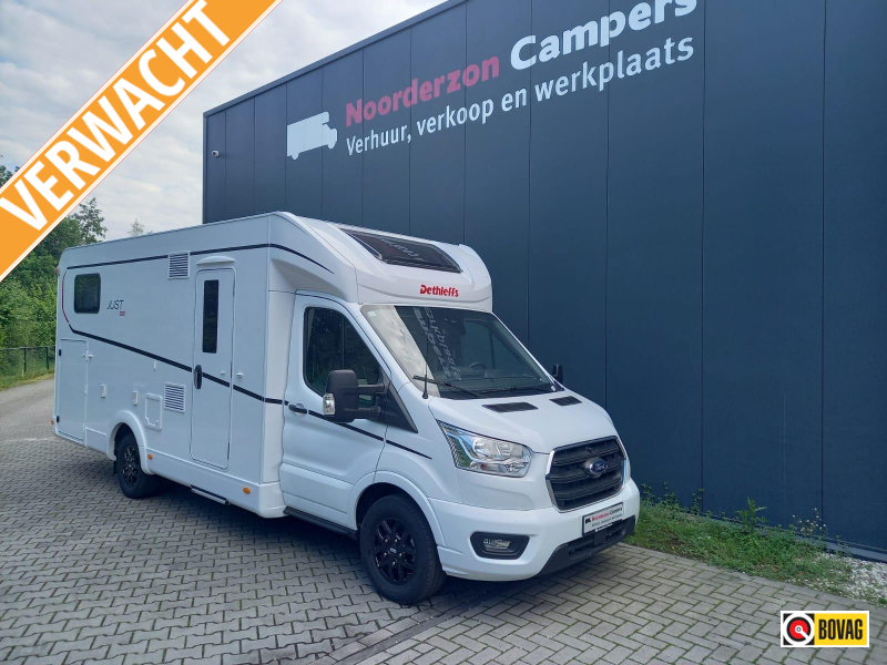 Dethleffs Just Go T 7055 EB - 155 PK op Ford  foto: 0
