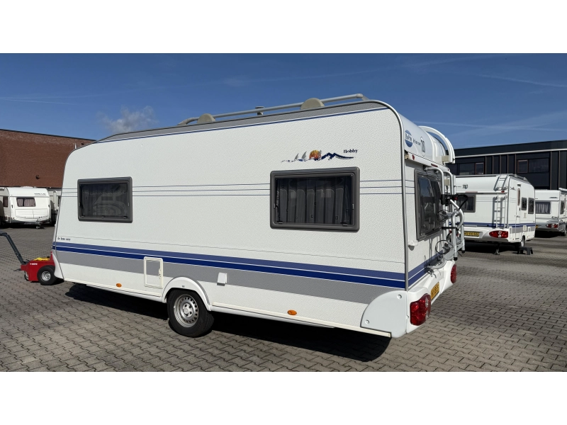 Hobby De luxe Easy 495 UL lits jumeaux salon en U photo : 13