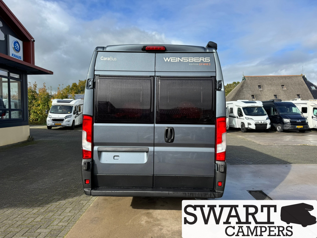 Weinsberg CaraBus Grey 630 ME Edition [Fire], Lengtebedden Automaat Maxi foto: 3