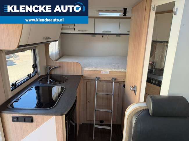 Sunlight T60 TOPSTAAT Airco Dwarsbed 81.086km Elektrische fietsendrager Capron Cruise ctrl Navi foto: 11
