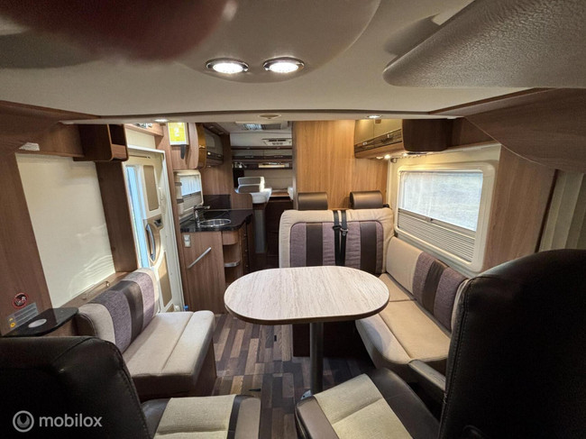 Knaus 650 MEG Sky plus Fiat 2.3 150Pk Automatic | Single beds | Lift-bed | Roof air conditioning |Shower/toilet | XXL Garage | Satellite TV|TOP CONDITION photo: 5