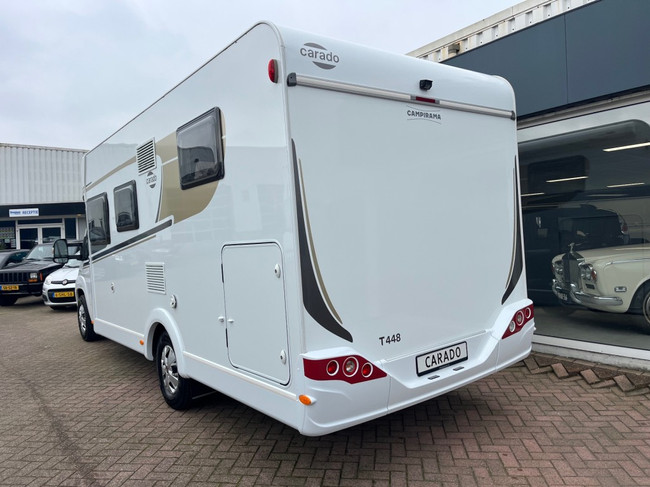 Carado T 448 Enkele Bedden Hefbed XXL garage Cruise Airco foto: 6