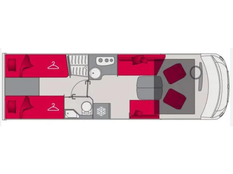 Autocaravana integral Pilote G 781 FGJ, 2027 foto: 1