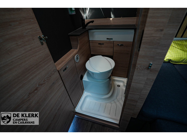 Knaus Yaseo 500 DK Inkoop Korting 5700,- stapelbed indeling foto: 12
