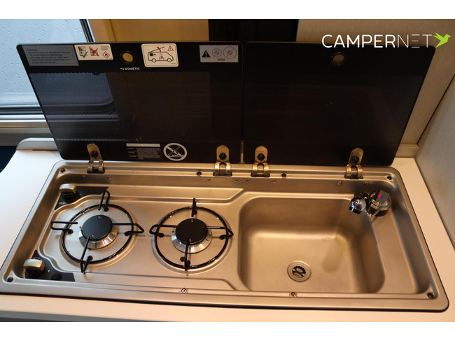 Hymer Free S 600 Blue Evolution 170pk Automaat | Hefdak | 5.93m | Adaptive Cruise | Bearlock | Zonnepanelen | Luifel | Lichtmetalen ve foto: 14