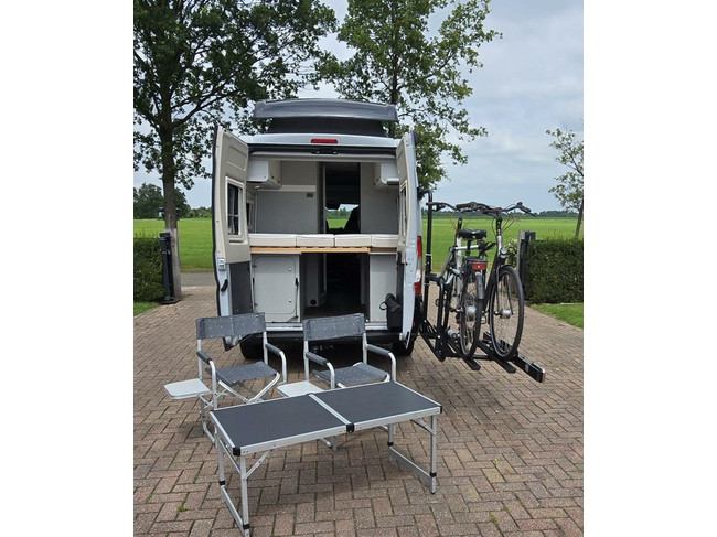 Hymer Free 600 * 9-Gang-Automatik * E-Bike-Träger * Hubdach Foto: 9