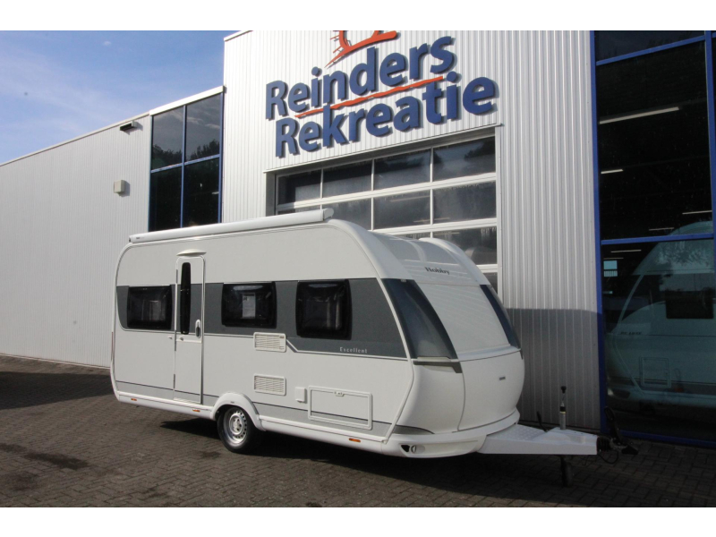 Hobby Excellent 455 UF Thule 6300 Airco Voortent  foto: 2