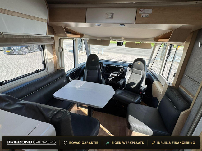 Hymer BML-I 790 Masterline Queensbed Hefbed Alde EP Level Oven Trekhaak Luifel foto: 1