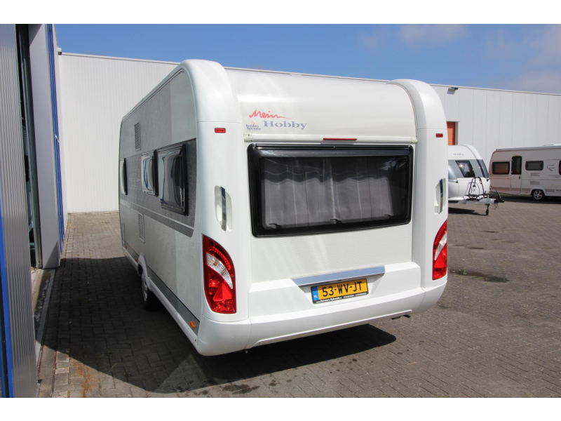 Hobby De Luxe Edition 460 UFE Topstaat, Hoge Koelkast  foto: 3