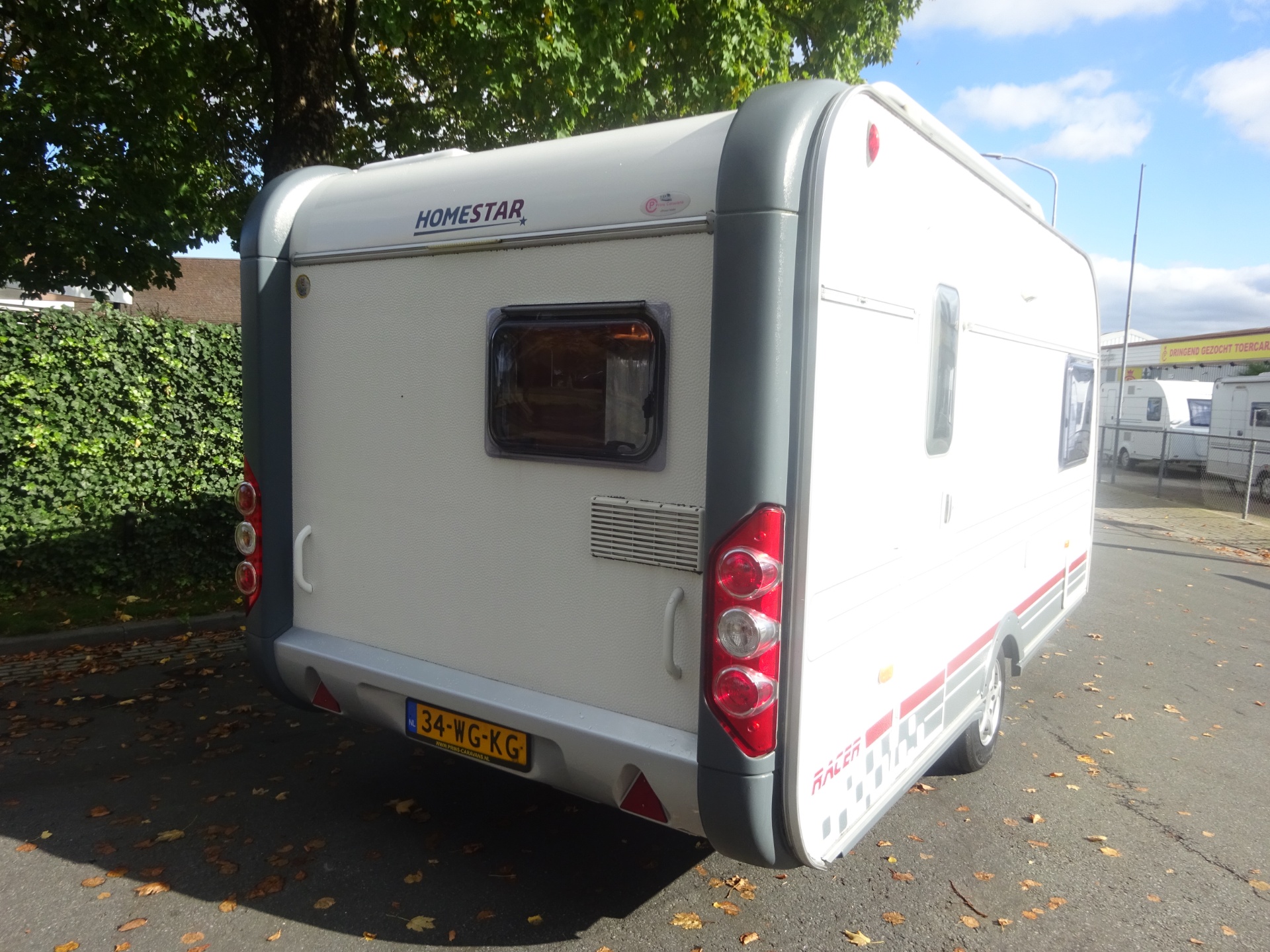 Homestar Racer 430 Vast Bed en Treinzit #TOPPER#