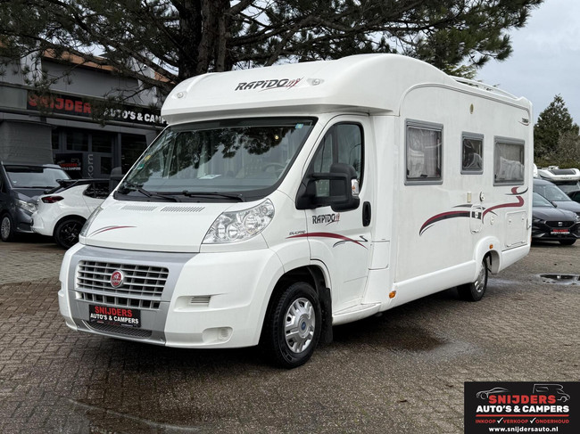 RAPIDO 7086F 1 eigenaar in prima staat