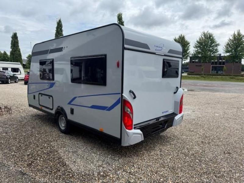 Caravelair Sport-Line 410 zwart met lichtgrijs 