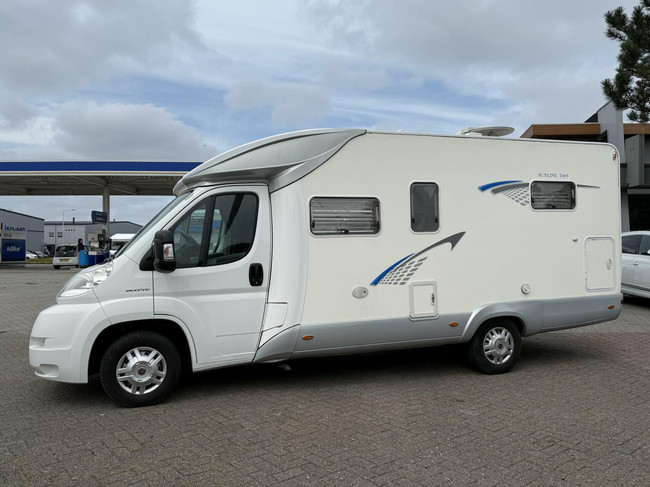 Maesss Sunline T665 nieuwstaat lengtebedden foto: 14