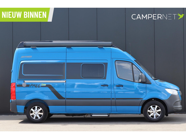 Hymer Free S 600 Blue Evolution 170pk Automaat | Hefdak | 5.93m | Adaptive Cruise | Bearlock | Zonnepanelen | Luifel | Lichtmetalen ve foto: 4