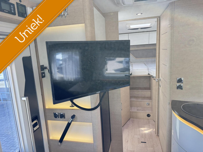RAPIDO M66 Automaat Enkele Bedden Levelsysteem 2x Airco foto: 14