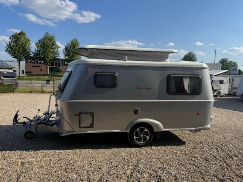 Eriba Touring 420 GT pop-top awning bike rack photo: 4