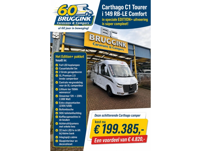 Carthago C-Tourer I 149 RB- LE COMFORT EDITION+  foto: 1