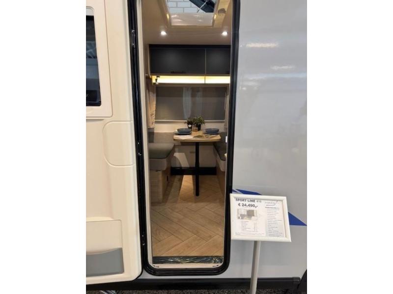 Caravelair Sport-Line 410 zwart met lichtgrijs  foto: 10
