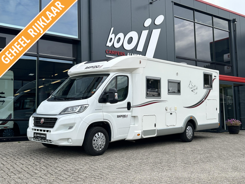 Rapido 666 F Lengtebedden -1e eigenaar 