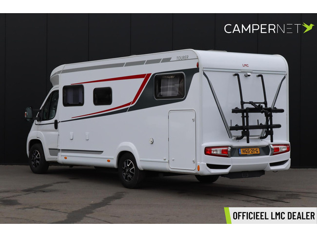 LMC Tourer T730G 165pk | Lengtebedden | Thule Luifel | Thule Fietsendrager| Gescheiden douche | Zenec multimediasysteem | foto: 1