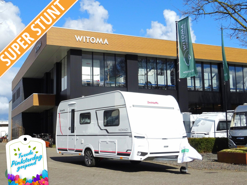 Dethleffs Nomad 460 EL 2de pinksterdag open huis 