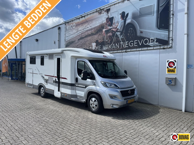 Adria Coral S 670 SL lengtebedden/5 gordelplts