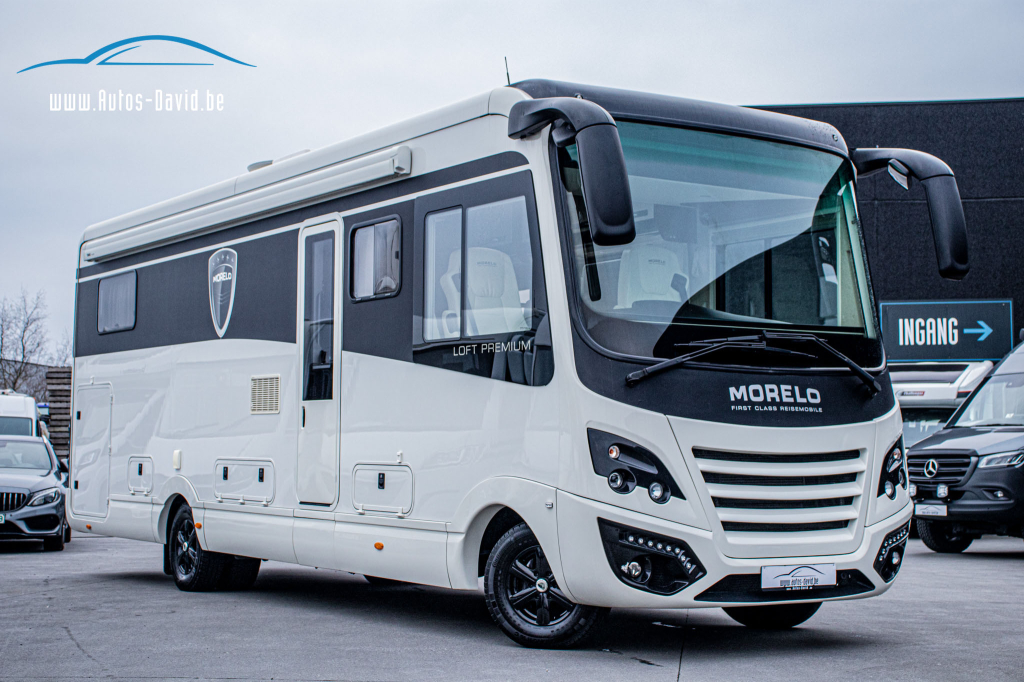 Morelo Loft 86 LBXT 3.0d Iveco Aut. 5 Slaappl. / ZONNEPANELEN / AIRCO / LEVELSYSTEEM / SCHOTELANTENNE / CAMERA / EURO 6 !