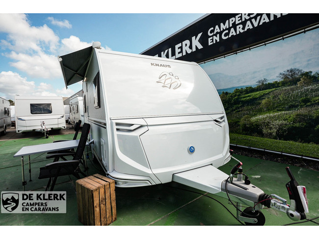 Knaus SPORT 450 FU gas uitvoering Korting 2533.- foto: 2