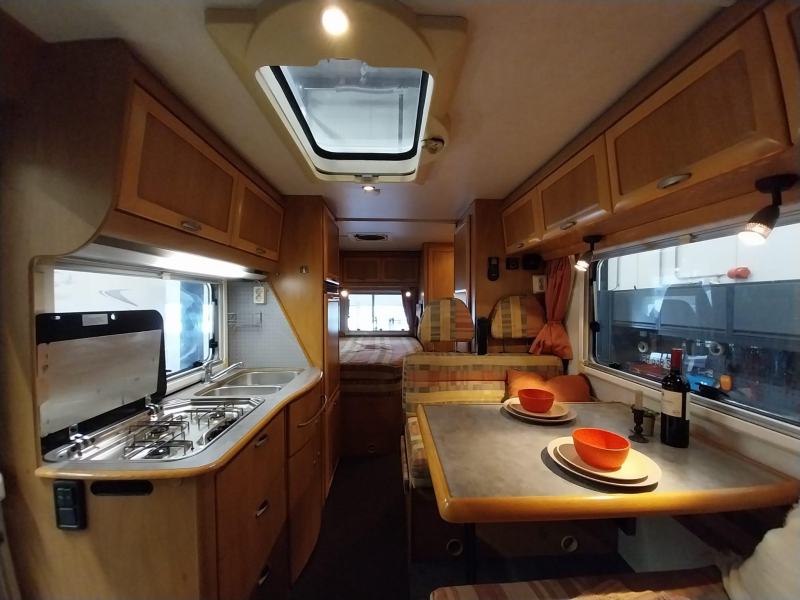 Hymer Tramp met maxxfan, zonnepaneel  foto: 1