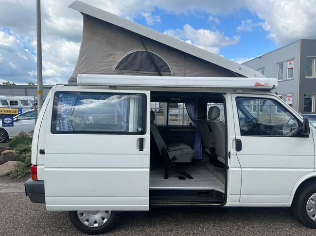 Volkswagen Transporter Camper | Techo elevable para dormir | Toldo de casete | Enganche de remolque foto: 7