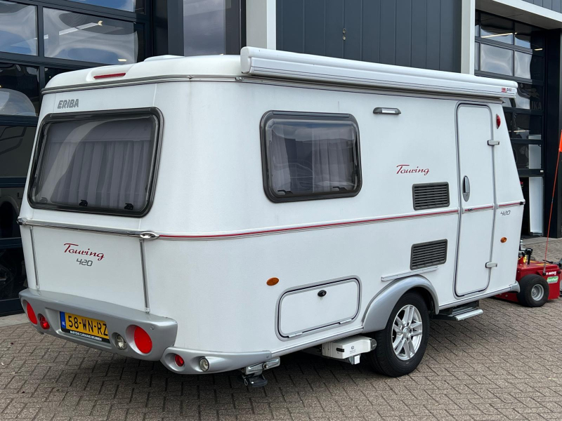 Eriba Touring Triton 420 mover, luifel, fietsenrek  foto: 4