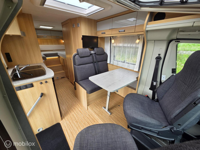 Dethleffs TREND T 6617 ☆148PK-Euro5-Enkele Bedden-Garage☆ foto: 11