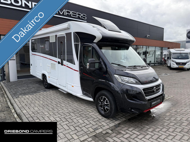 Dethleffs Pulse Classic GT T7051 EB 150PK Enkele Bedden Hefbed 2X Airco Luifel Lift-Fietsenrek