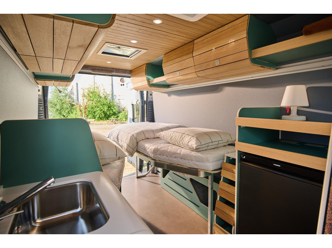 Peugeot Boxer 2.2 BlueHDi 140 L4H2 3.5t VAN-Jorn modulaire buscamper, ready to ride foto: 19