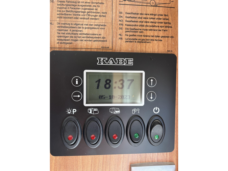 Kabe Smaragd XL Fransbed+Alde verwarming foto: 17