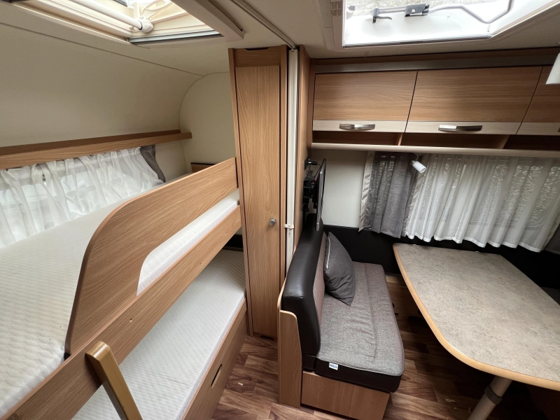 Knaus Sudwind 500 FDK Unico Markise, Fliegengittert&uuml;r, Foto: 4