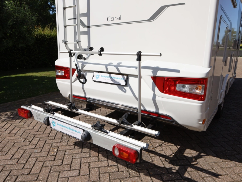 Adria Coral Axess 600 SL levelsysteem | fietsenrek  foto: 14