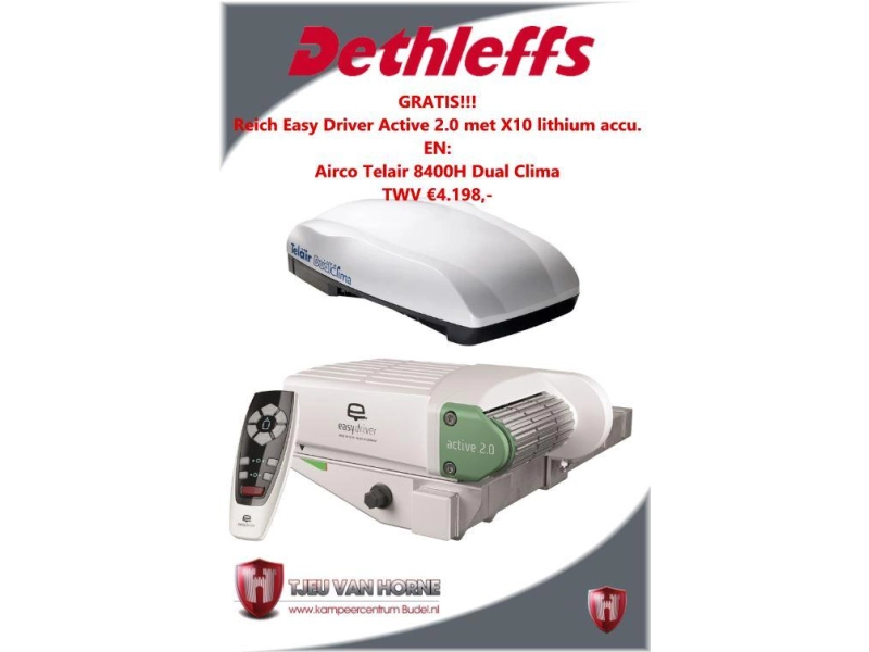 Dethleffs Beduin Scandinavia 550 SE GRATIS MOVER & AIRCO 