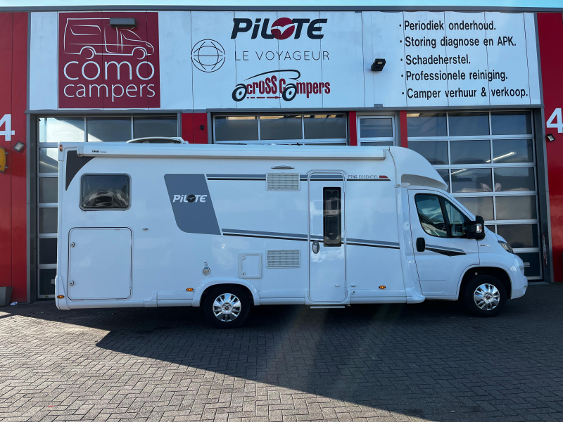 Pilote P 746 GJ Camper, Lengtebedden  foto: 3