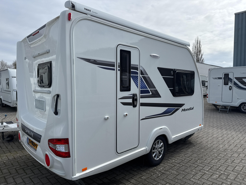 Sprite Mondial 370 EK Thule cassette awning photo: 1